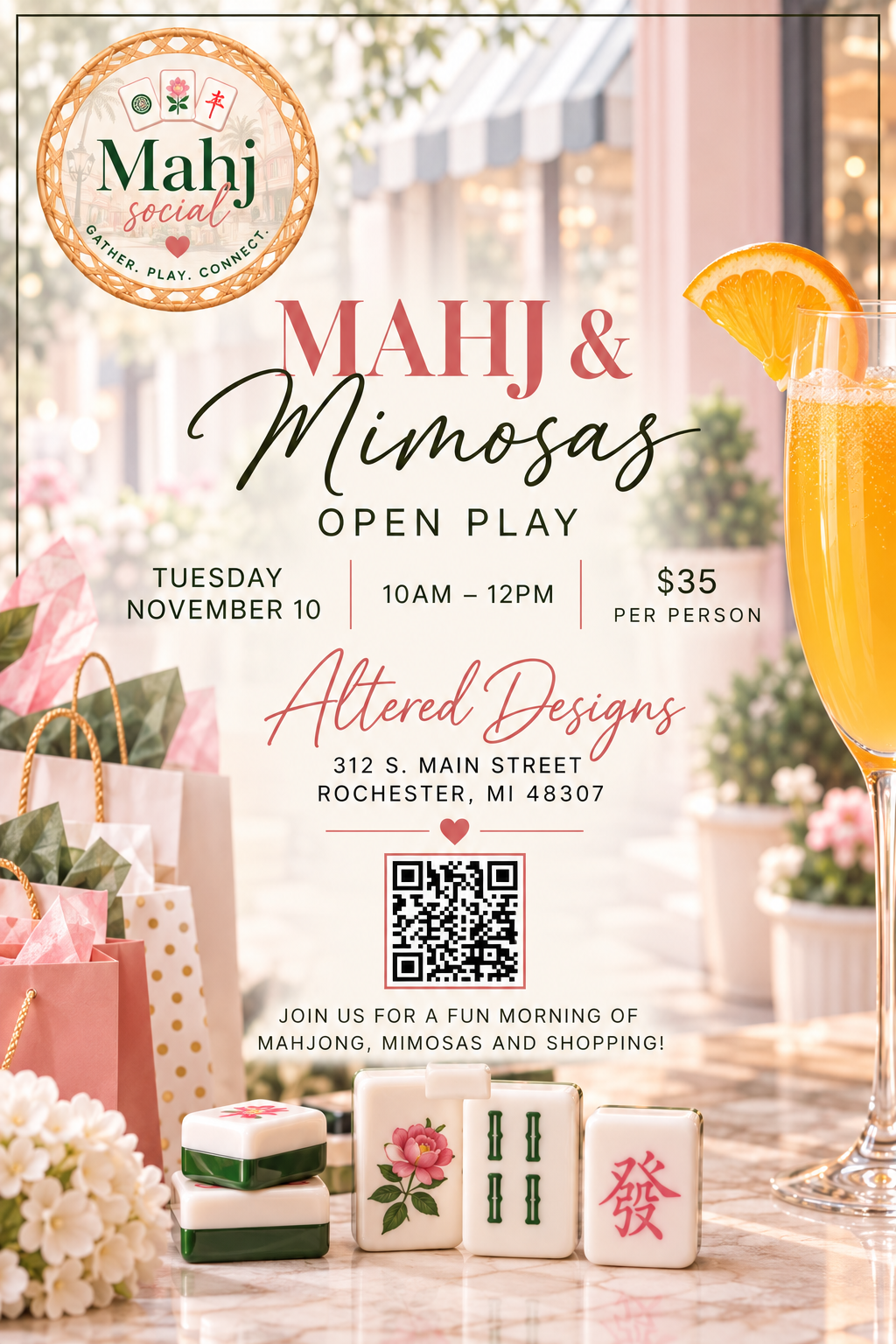 Mahj & Mimosas November 10th