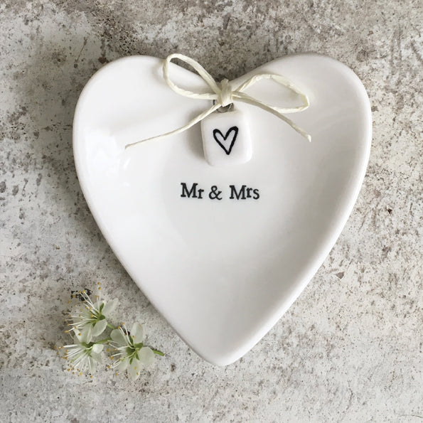 Mr and Mrs Heart Dish