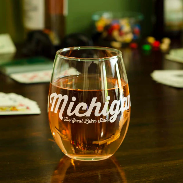 Michigan Wine Glasses