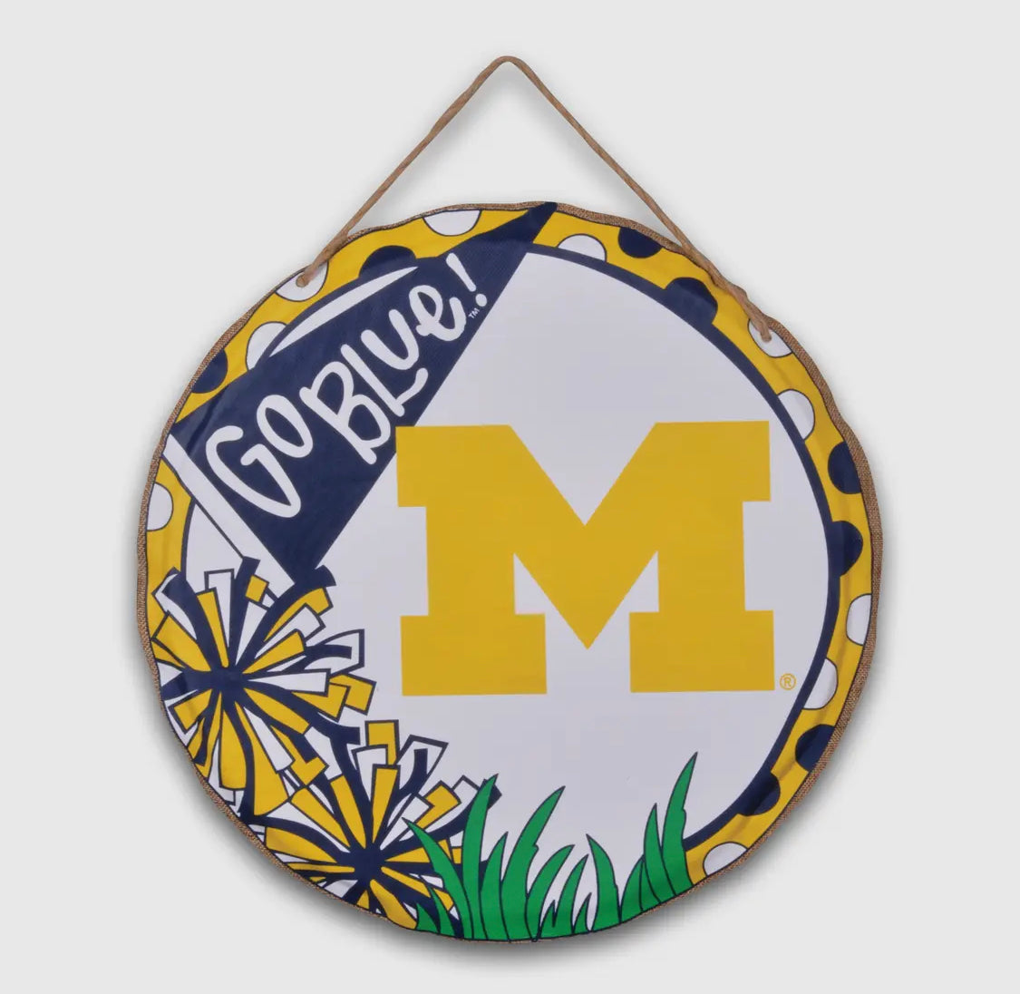 Go Blue! Wall Sign