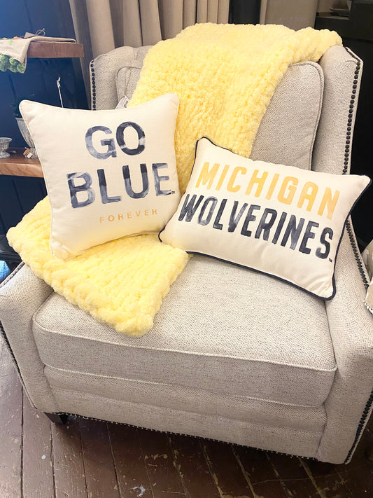 U of M Pillows