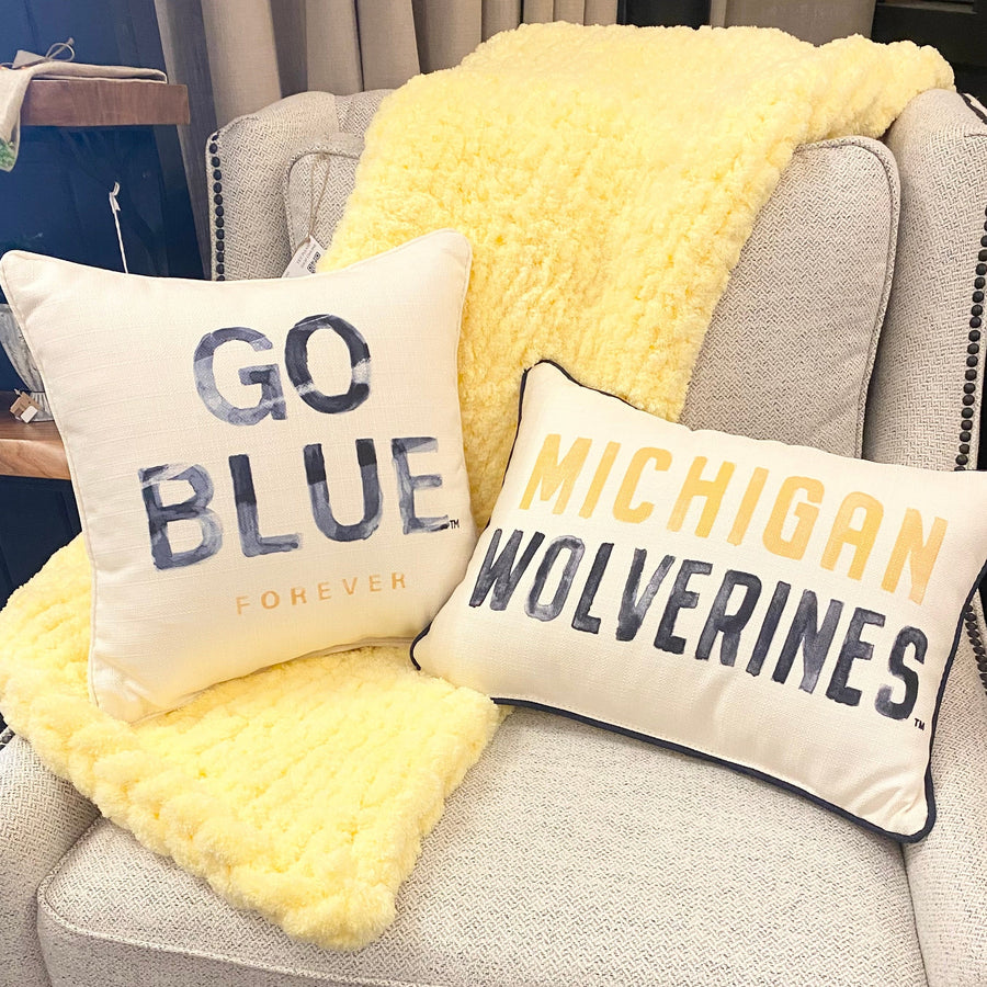 U of M Pillows