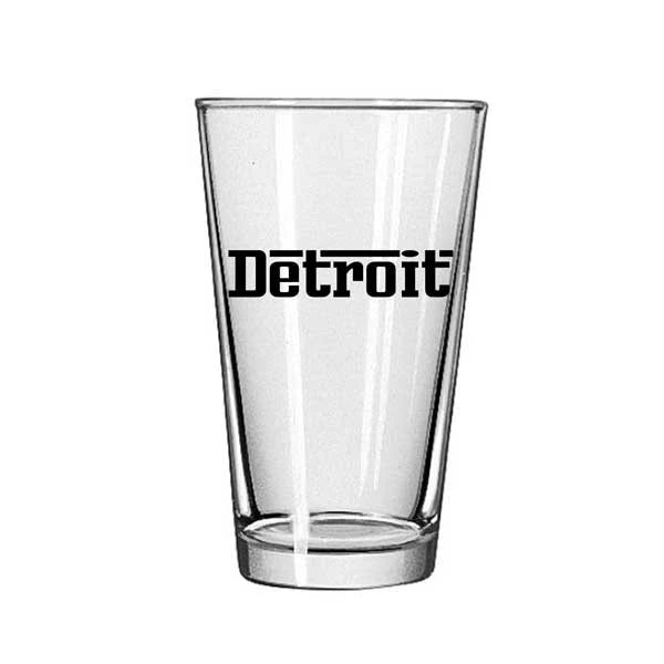 Michigan/Detroit Pint Glasses