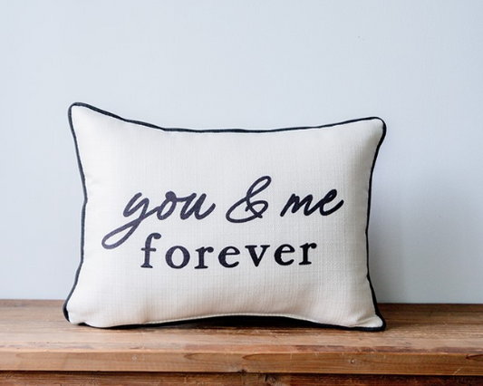 You & Me Forever Pillow