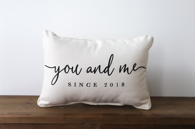 You and Me Since Pillow