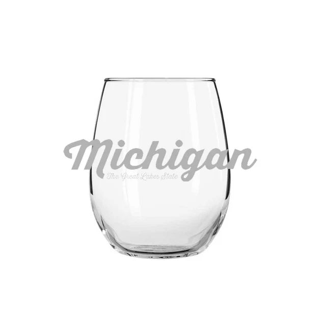 Michigan Wine Glasses