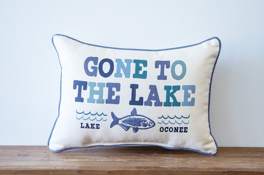 Gone to the Lake Pillow