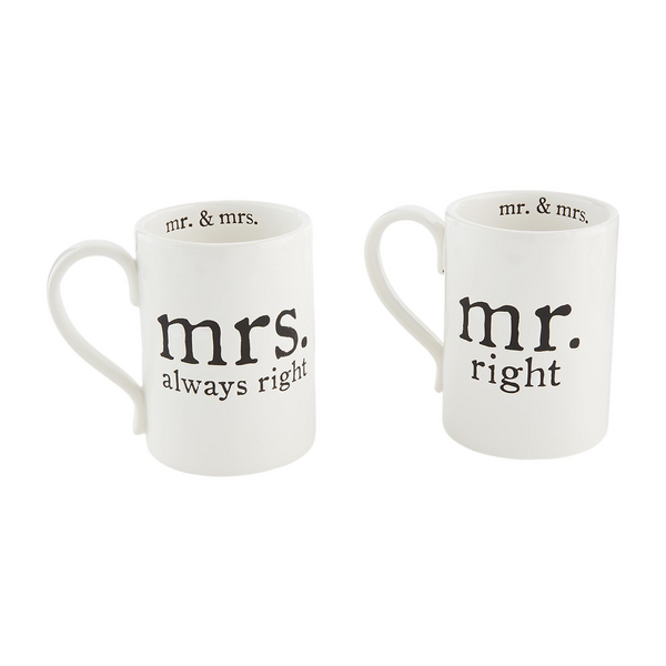 Mr right Mrs Always Right Set